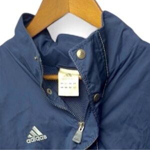 Adidas UConn Huskies Jacket Men L Navy Vintage 2002 NCAA Windbreaker‎